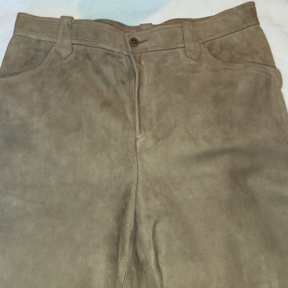 Suede pants - Picture 3 of 6